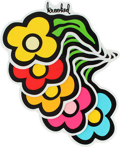 Krooked - Wild Style Flowers Med Decal Single