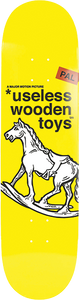 New Deal - Useless Wooden Toys Pal Deck-8.25 Yellow - Skateboard Deck