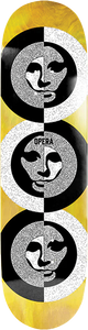 Opera - 50 50 Deck-8.25 Yellow/oilslick Ex7 - Skateboard Deck