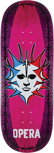 Opera - Fatties Torn Spike Deck-11x32 Pur/pink Ex7 - Skateboard Deck