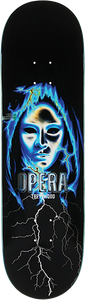 Opera - Wood Lightning Deck-8.75 Black/silver Ex7 - Skateboard Deck