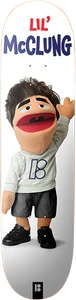 Plan B - B Mcclung Lil Buddies Twin Deck-8.25 - Skateboard Deck