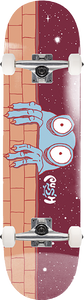 Push - Creeper Night Fp Complete-7.75 Burgundy - Complete Skateboard