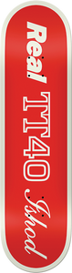 Real - Wair Shape Code Deck-8.5 Red Tt - Skateboard Deck