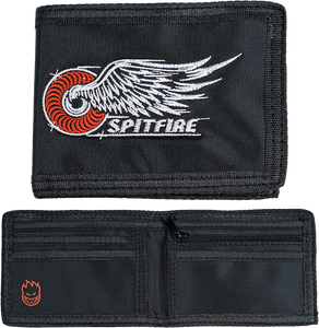 Spitfire - Classic Wing Wallet Bi-fold Wallet Black