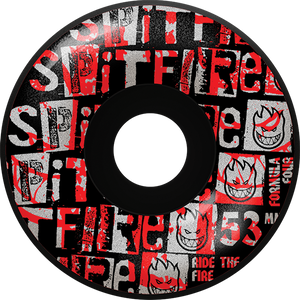 Spitfire - F4 99a Radial 53mm Ransom Black - Skateboard Wheels (Set Of Four)