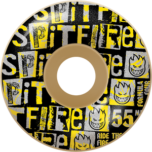 Spitfire - F4 99a Radial 55mm Ransom Nat - Skateboard Wheels (Set Of Four)