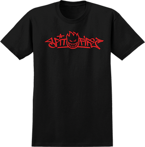Spitfire - Vinz Ss Xl-black - Skateboard Tshirt