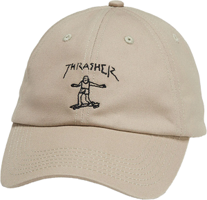 Thrasher - Gonz Old Timer Hat Adj-khaki - Skateboard Hat