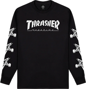 Thrasher - Mag Logo Goat Ls Xl-black