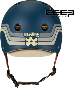 Triple 8 - Certified Deep Cover S/m-grlswirl Blu/grey - Skateboard Helmet