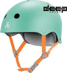 Triple 8 - Certified Deep Cover S/m-matte Mint - Skateboard Helmet