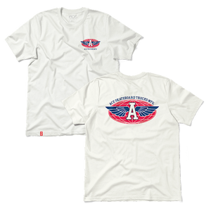 Ace 2007 White Ss L - Skateboard Tshirt