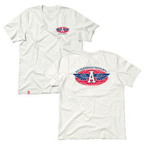 Ace 2007 White Ss M - Skateboard Tshirt