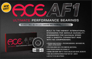 Ace Af1 Ultimate Performance Bearings Single Set