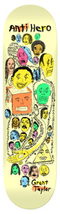 Anti-hero Grant Expressions Deck 8.50 - Skateboard Deck