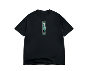 April Uni Black Ss L - Skateboard Tshirt
