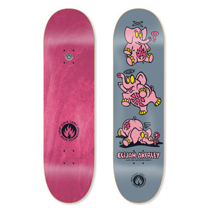 Black Label Elijah Akerley Pink Elephants Deck 9.0 - Skateboard Deck