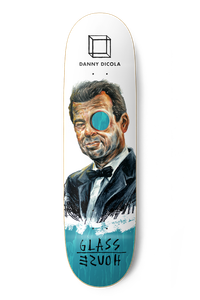 Glass House Danny Dicola Whole Man Deck 8.88 - Skateboard Deck