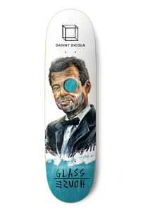 Glass House Danny Dicola Whole Man Deck 8.88 - Skateboard Deck