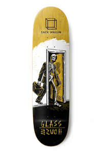 Glass House Zack Wallin Threshold Deck 8.75 - Skateboard Deck