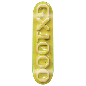 Gx1000 Team Ceramic Yellow Deck 8.37 - Skateboard Deck