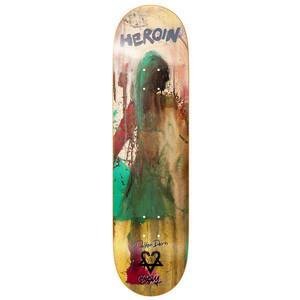 Heroin Dalton Dern X Bam Margera Deck 8.3875 - Skateboard Deck