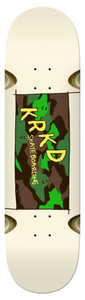 Krooked Team Kamo White Deck 8.50 - Skateboard Deck