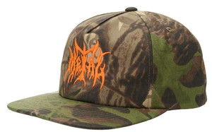 Metal Logo Snapback Hat Pine Barrens Camo - Skateboard Hat
