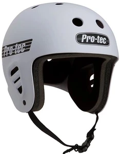 Pro Tec Full Cut Skate Matte White S - Skateboard Helmet
