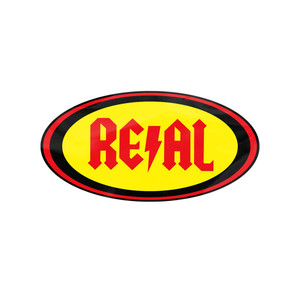 Real Deeds Oval Sticker Md