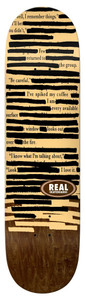 Real Team Non Fiction Deck 8.38 - Skateboard Deck