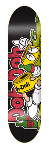Shorty's Team Yellow Doh Doh Deck 8.5 - Skateboard Deck