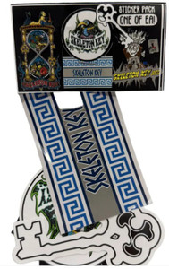 Skeleton Key New Sticker Pack 5 Ct