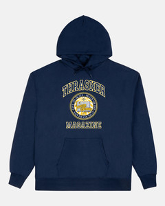 Thrasher Dropout Navy Hd/swt M - Skateboard Sweatshirt
