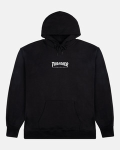 Thrasher Embroidered Mag Logo Black Heavyweight Hd/swt Xl - Skateboard Sweatshirt