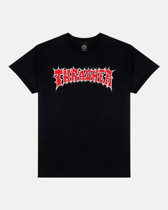 Thrasher Spikey Black Ss Xl - Skateboard Tshirt