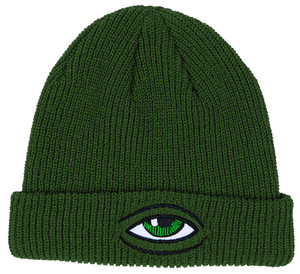 Toy Machine Sect Eye Dock Beanie Army - Skateboard Beanie