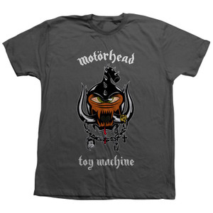 Toy Machine X Motorhead Charcoal Ss M - Skateboard Tshirt
