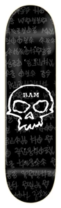Zero Bam 3 Stigoi Skull Deck 8.50 - Skateboard Deck