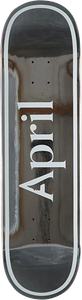 April Og Logo Foil Deck-8.5 - Skateboard Deck