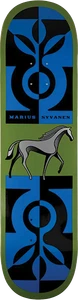 Habitat Syvanen Finnhorse Deck-8.12 Green - Skateboard Deck