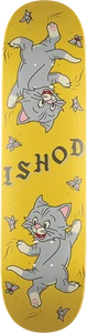 Real Wair Kitten Scratch Tt Deck-8.0 Yellow - Skateboard Deck