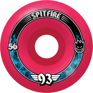 Sf F4 93a Radial 56mm Pink - Skateboard Wheels (Set Of Four)