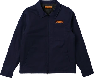 Ah Basic Eagle Stash Jkt M-navy/orange - Skateboard Jacket