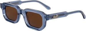 Rip N Dip Catstanza Sunglasses Blue