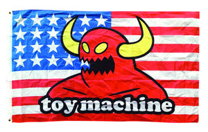 Toy Machine American Monster Flag