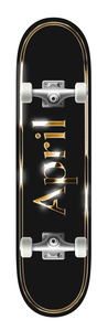 April Logo Golden Black Complete 8.25 - Complete Skateboard