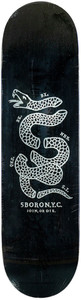 5 Boro Team Join Or Die Black/white Deck 8.25 - Skateboard Deck