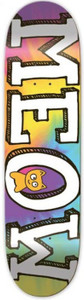 Meow Team Logo Tie Dye Mini Deck 7.00 X 28.25 - Skateboard Deck